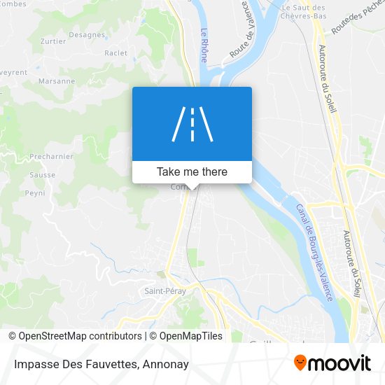 Impasse Des Fauvettes map