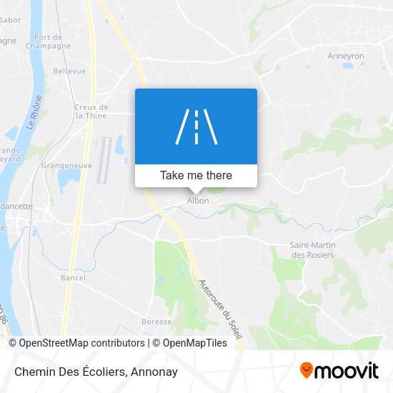 Chemin Des Écoliers map