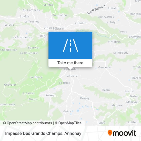 Impasse Des Grands Champs map