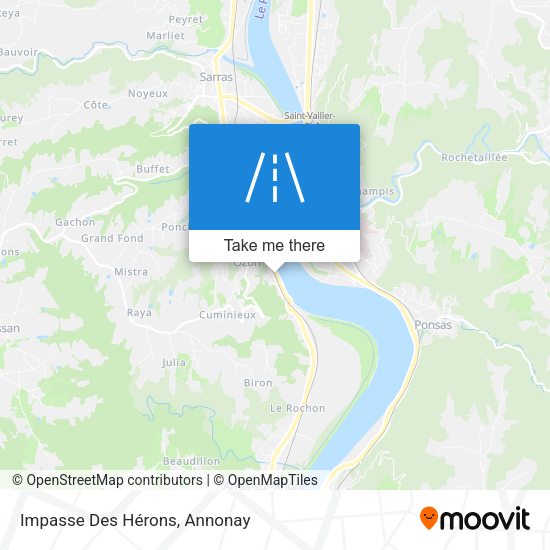 Impasse Des Hérons map
