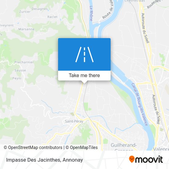 Impasse Des Jacinthes map