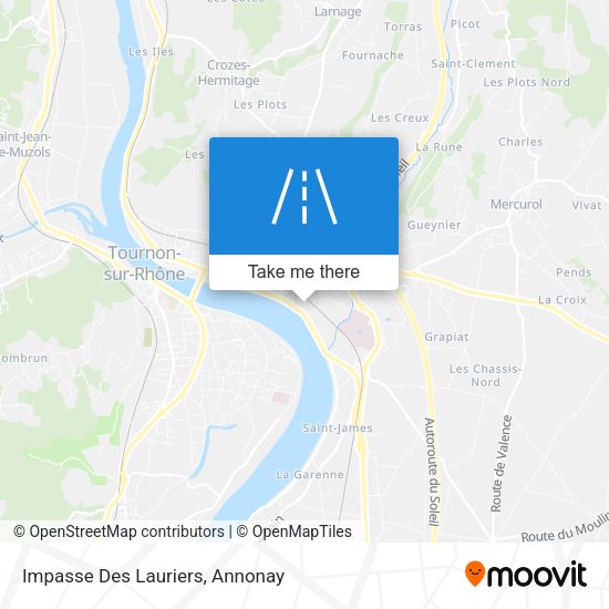 Impasse Des Lauriers map