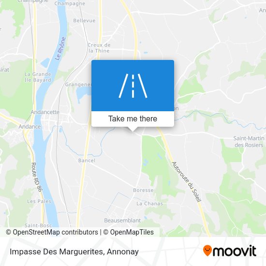 Impasse Des Marguerites map