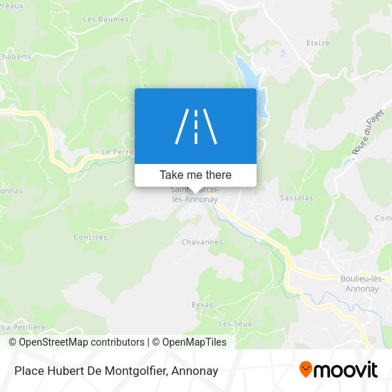 Place Hubert De Montgolfier map