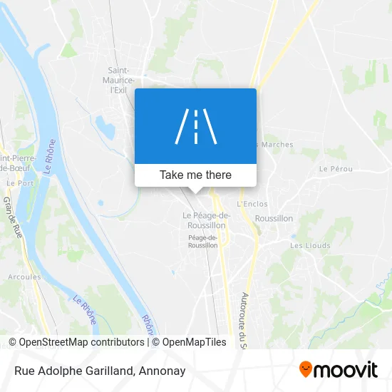 Rue Adolphe Garilland map
