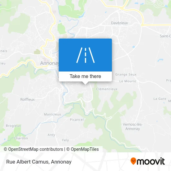 Rue Albert Camus map