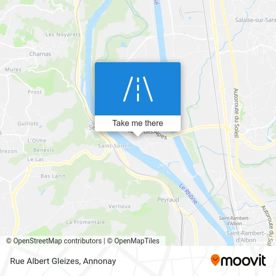 Rue Albert Gleizes map