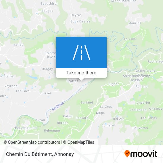 Chemin Du Bâtiment map