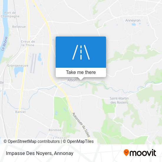 Impasse Des Noyers map