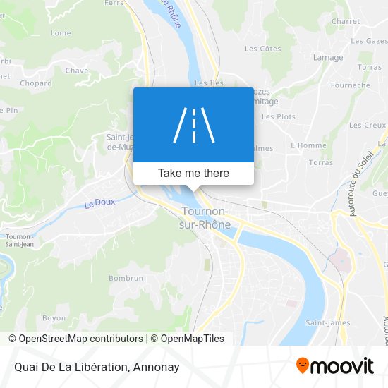 Quai De La Libération map