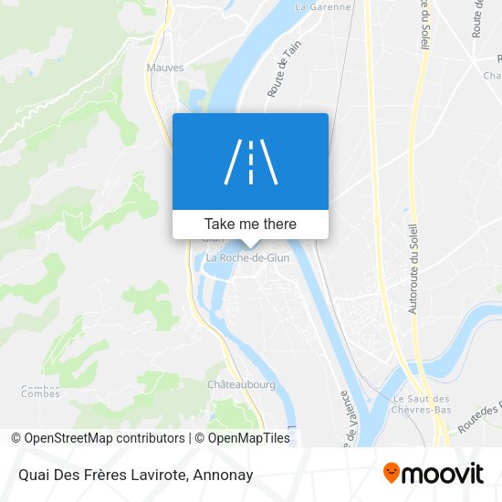 Quai Des Frères Lavirote map