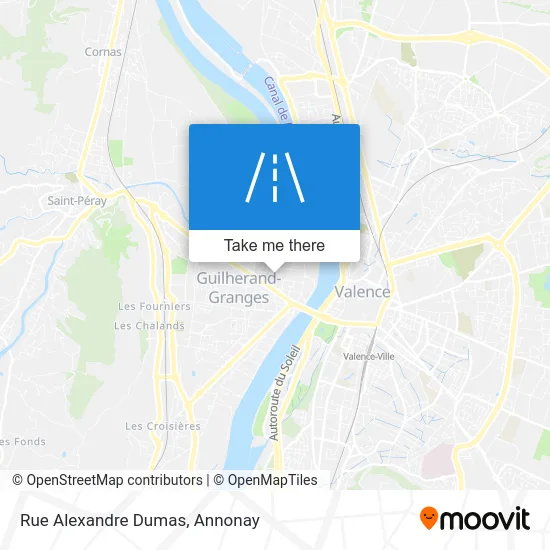 Rue Alexandre Dumas map