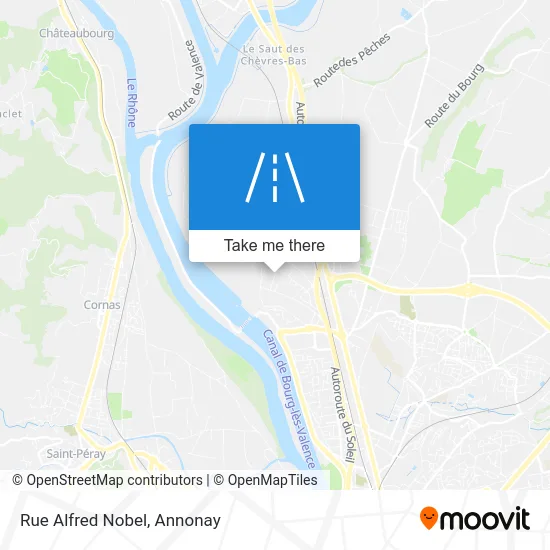 Rue Alfred Nobel map