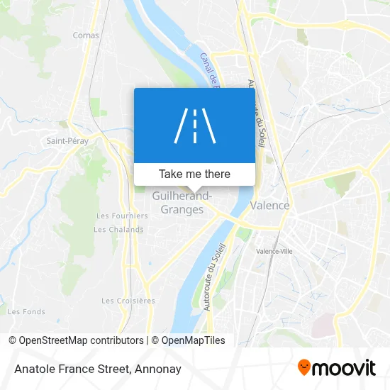 Rue Anatole France map