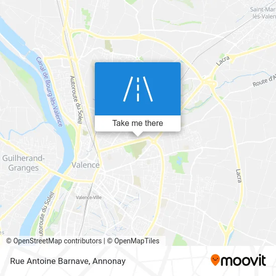 Rue Antoine Barnave map