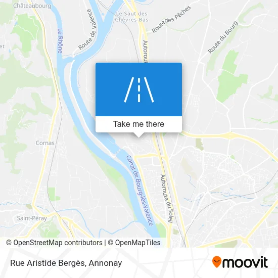 Rue Aristide Bergès map