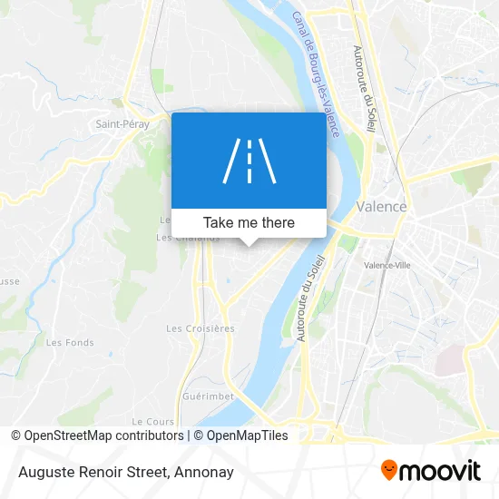 Rue Auguste Renoir map