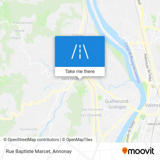 Rue Baptiste Marcet map