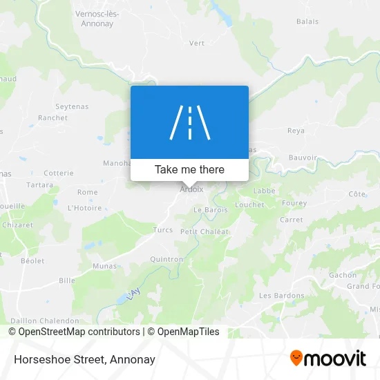 Rue Du Fer À Cheval map