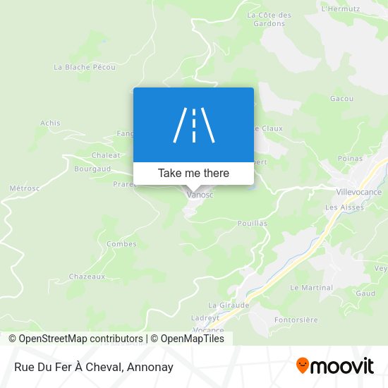 Rue Du Fer À Cheval map