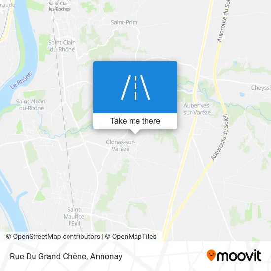 Rue Du Grand Chêne map