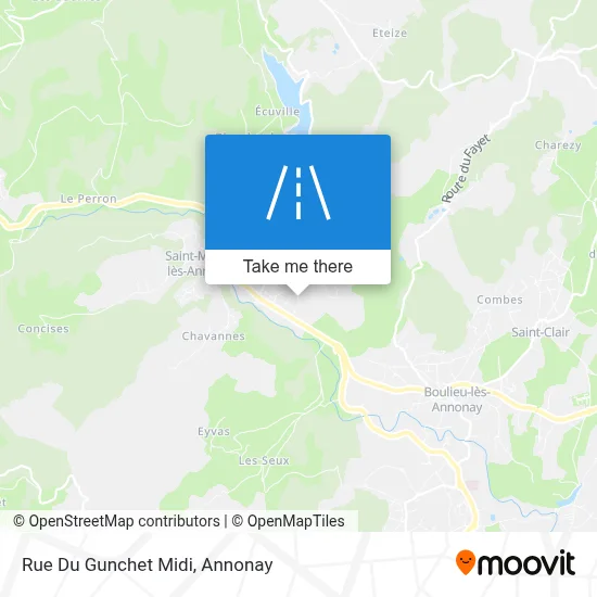 Rue Du Gunchet Midi map