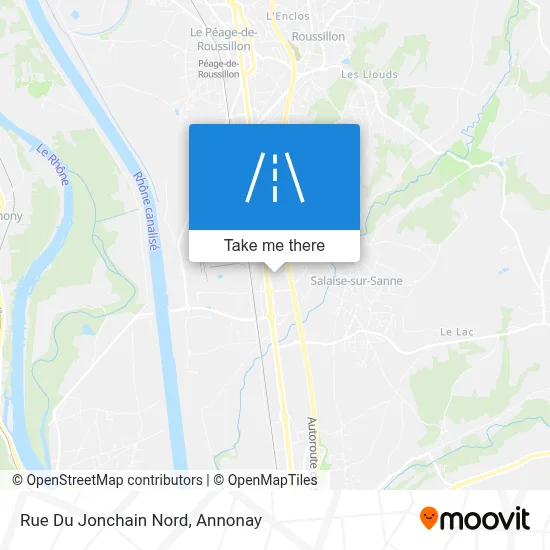 Rue Du Jonchain Nord map
