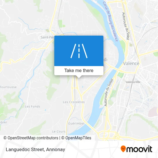 Rue Du Languedoc map