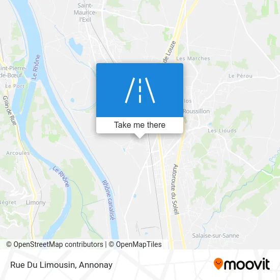Rue Du Limousin map