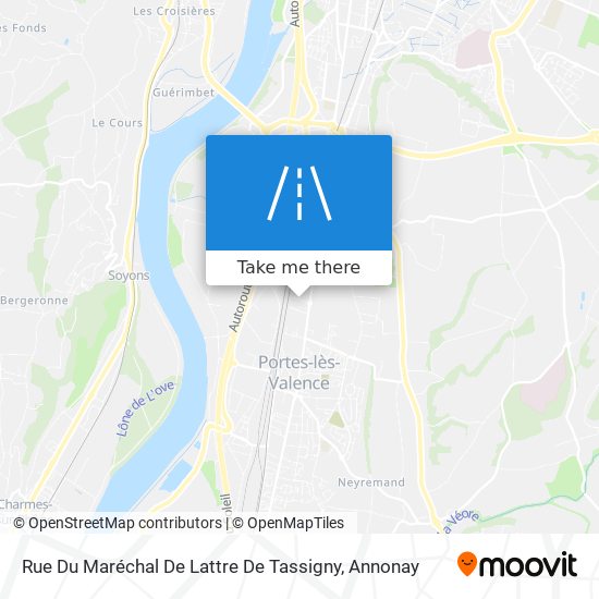 Rue Du Maréchal De Lattre De Tassigny map