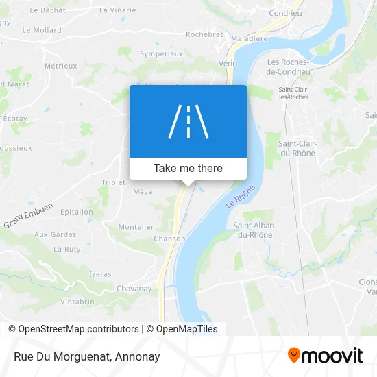 Rue Du Morguenat map