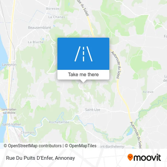 Rue Du Puits D'Enfer map