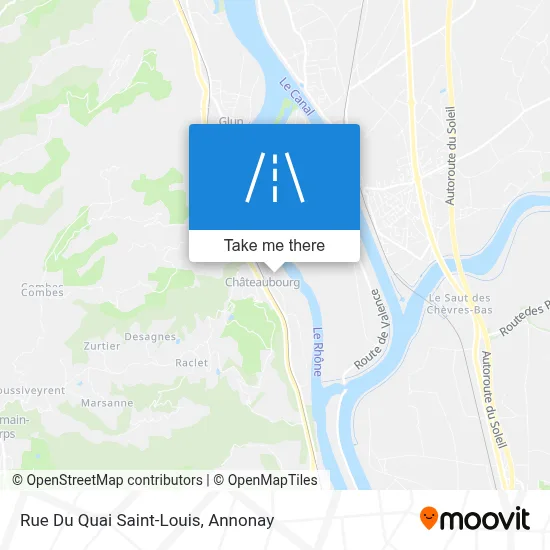 Rue Du Quai Saint-Louis map