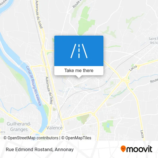 Rue Edmond Rostand map