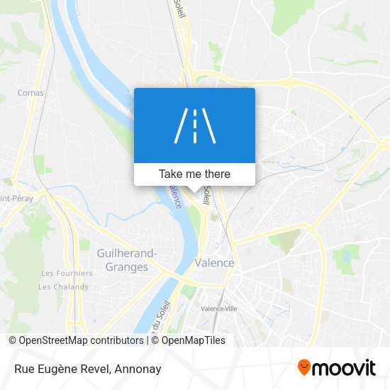 Rue Eugène Revel map