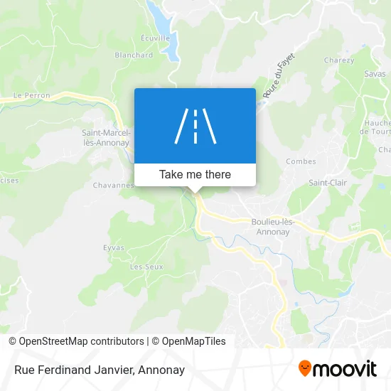 Rue Ferdinand Janvier map