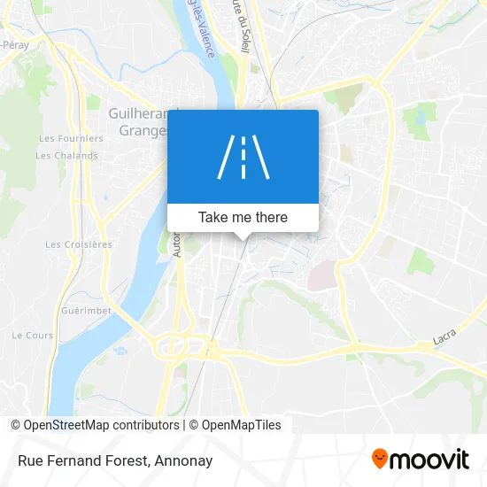 Rue Fernand Forest map