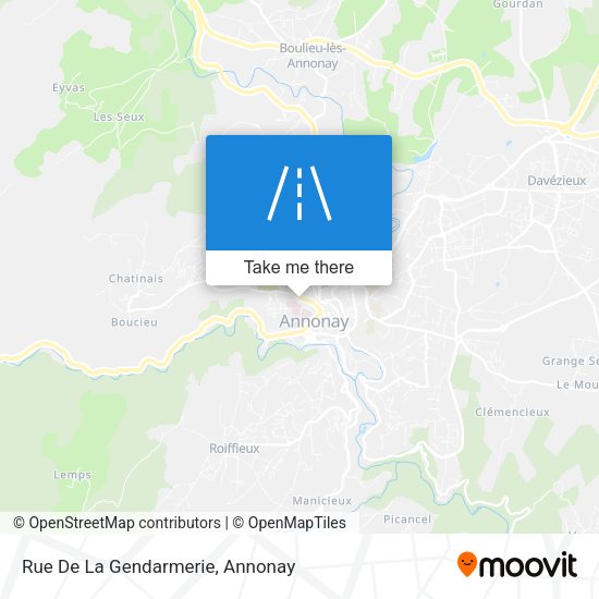 Rue De La Gendarmerie map