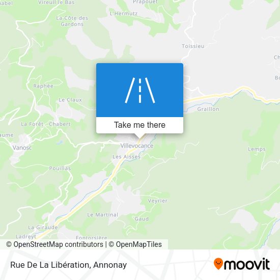 Rue De La Libération map