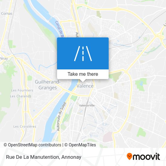 Rue De La Manutention map