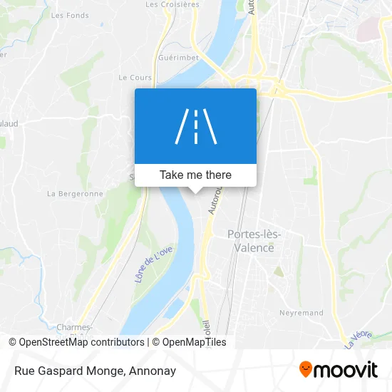 Rue Gaspard Monge map