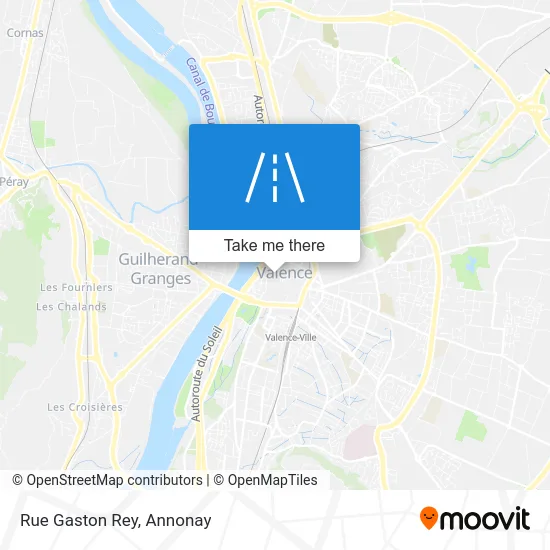 Rue Gaston Rey map
