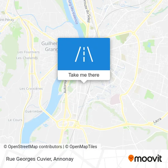Rue Georges Cuvier map