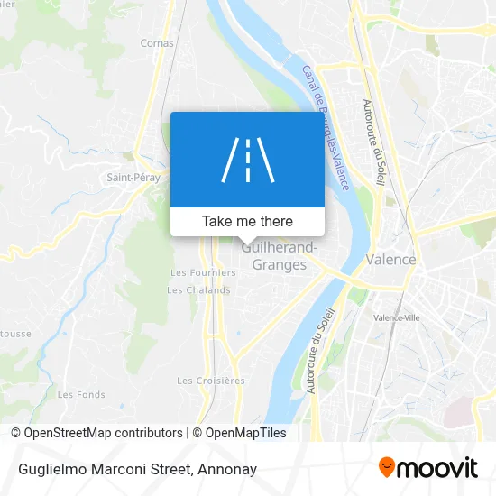 Rue Guglielmo Marconi map