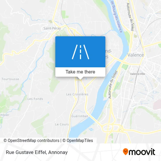 Rue Gustave Eiffel map