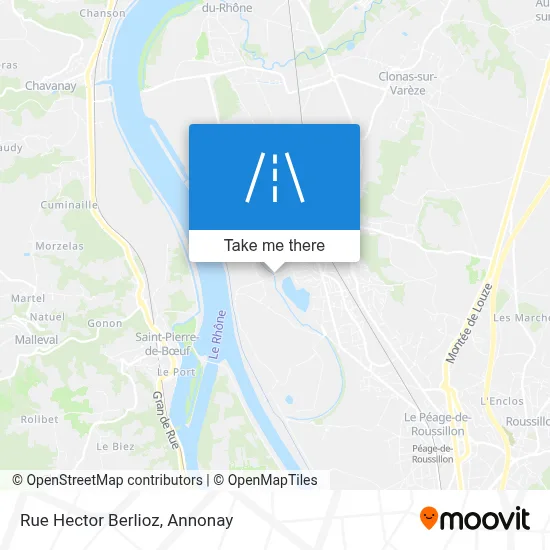 Rue Hector Berlioz map