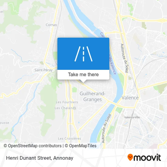 Rue Henri Dunant map
