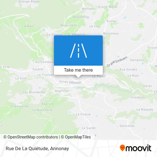 Rue De La Quiétude map