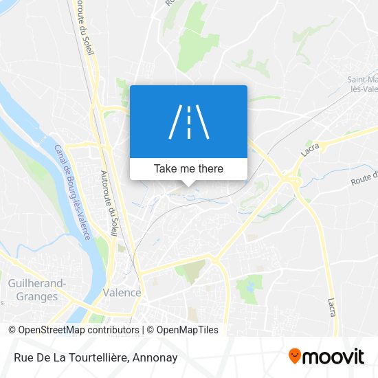 Rue De La Tourtellière map