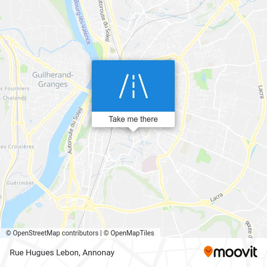 Rue Hugues Lebon map